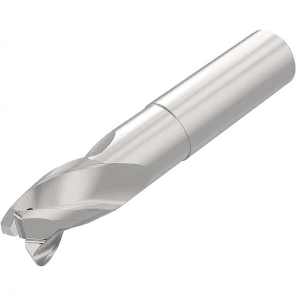 Niagara Cutter - 1/2" Diam 3 Flute Solid Carbide 0.06" Corner Radius End Mill - Exact Industrial Supply