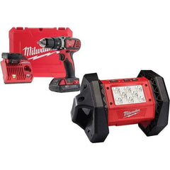 Milwaukee Tool - Cordless Drills Battery Voltage: 18 Battery Chemistry: Lithium-Ion - Exact Industrial Supply