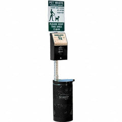 DOGIPOT - Pet Waste Stations Mount Type: Pole Mount Overall Height Range (Feet): 4' - 8' - Exact Industrial Supply