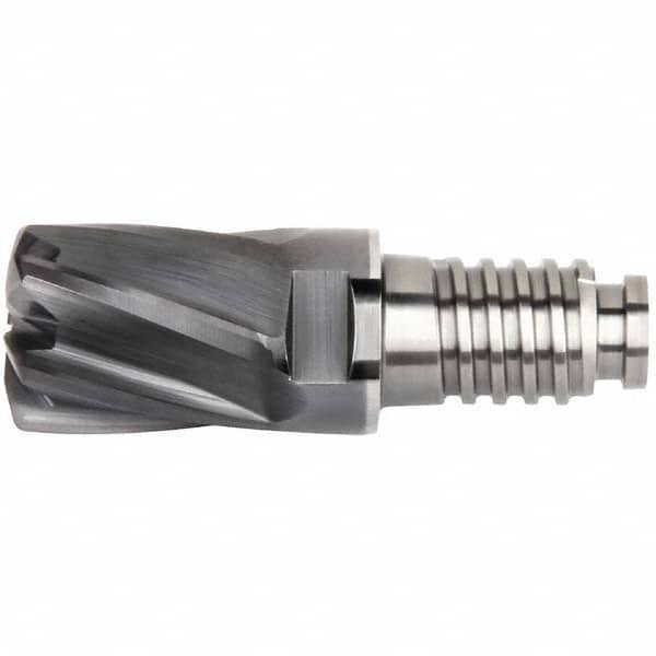 Kennametal - Corner Radius & Corner Chamfer End Mill Heads Mill Diameter (Inch): 1/2 Mill Diameter (Decimal Inch): 0.5000 - Exact Industrial Supply