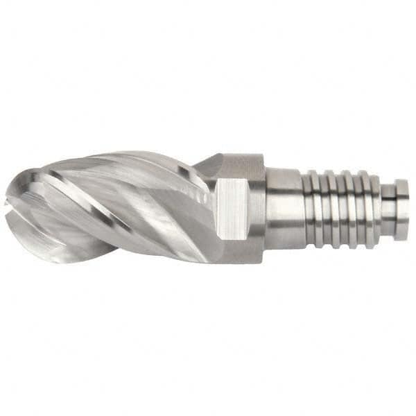 Kennametal - Ball End Mill Heads Mill Diameter (Inch): 5/8 Mill Diameter (Decimal Inch): 0.6250 - Exact Industrial Supply