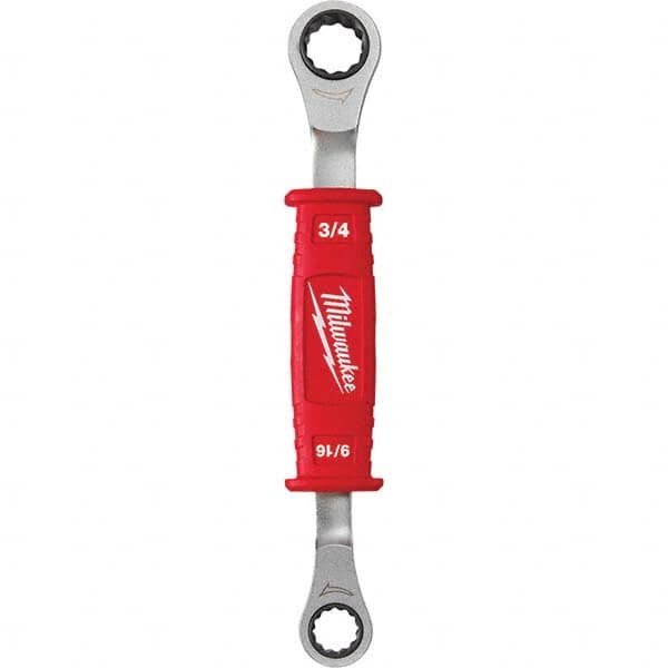 Milwaukee Tool - Combination Wrenches Type: Combination Wrench Tool Type: Ratcheting; Reversible Ratcheting - Exact Industrial Supply