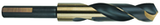 1-3/32" HSS - 1/2" Reduced Shank Drill - 118° Standard Point - Exact Industrial Supply