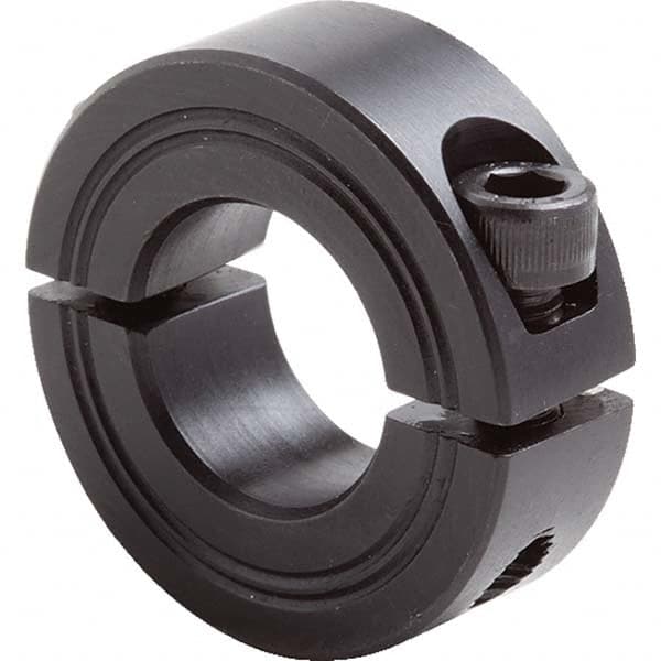 Climax Metal Products - Shaft & Clamp Collars Style: Two Piece Type: Clamp Collar - Exact Industrial Supply