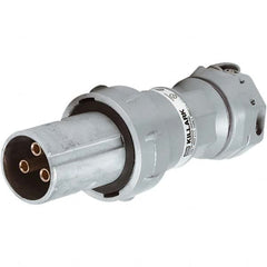 Hubbell Wiring Device-Kellems - Pin & Sleeve Plugs & Connectors Connector Type: Plug Pin Configuration: 3 - Exact Industrial Supply