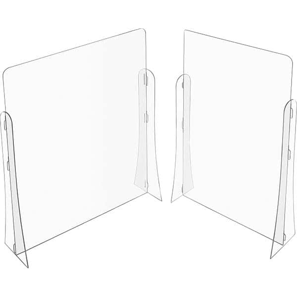 USA Sealing - 36" x 60" Partition & Panel System-Social Distancing Barrier - Exact Industrial Supply