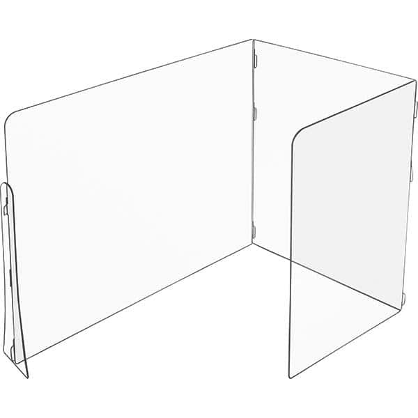 USA Sealing - 54" x 48" Partition & Panel System-Social Distancing Barrier - Exact Industrial Supply