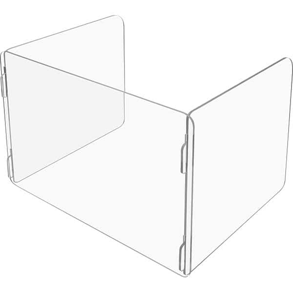 USA Sealing - 36" x 24" Partition & Panel System-Social Distancing Barrier - Exact Industrial Supply