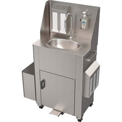 Acorn Engineering - Wash Fountain Accessories Type: Splash Guard w/Towel&Soap Dispensers For Use With: PS1000 Series Portable Sink - Exact Industrial Supply