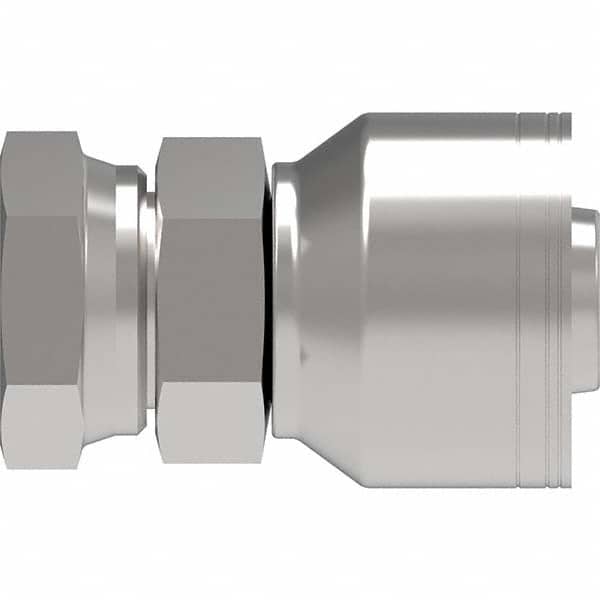 Eaton - Hydraulic Hose Fittings & Couplings Type: Female Straight Pipe Swivel Hose Diameter: 1-1/4 (Inch) - Exact Industrial Supply