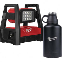 Milwaukee Tool - Cordless Work Lights Voltage: 18 Run Time: 9 Hrs. - Exact Industrial Supply