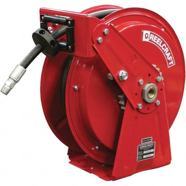 Reelcraft - 50' Spring Retractable Hose Reel - Exact Industrial Supply