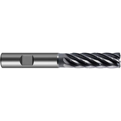 Guhring - 6mm Diam 7 Flute Carbide 0.12mm Chamfer Width End Mill - Exact Industrial Supply