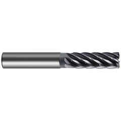 Guhring - 1/2" Diam 7 Flute Carbide 0.01" Chamfer Width End Mill - Exact Industrial Supply