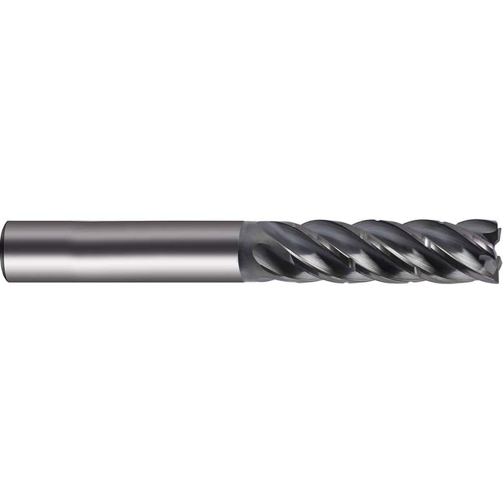 Guhring - 1" Diam 5 Flute Carbide 0.017mm Chamfer Width End Mill - Exact Industrial Supply