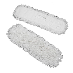 Ability One - Wet Mop Heads & Pads; Style: Loop End ; Material: Yarn ; Approximate Weight (oz.): 16 ; Mop Color: White ; Headband Size (Inch): 5 ; Connection Type: Slip-on - Exact Industrial Supply