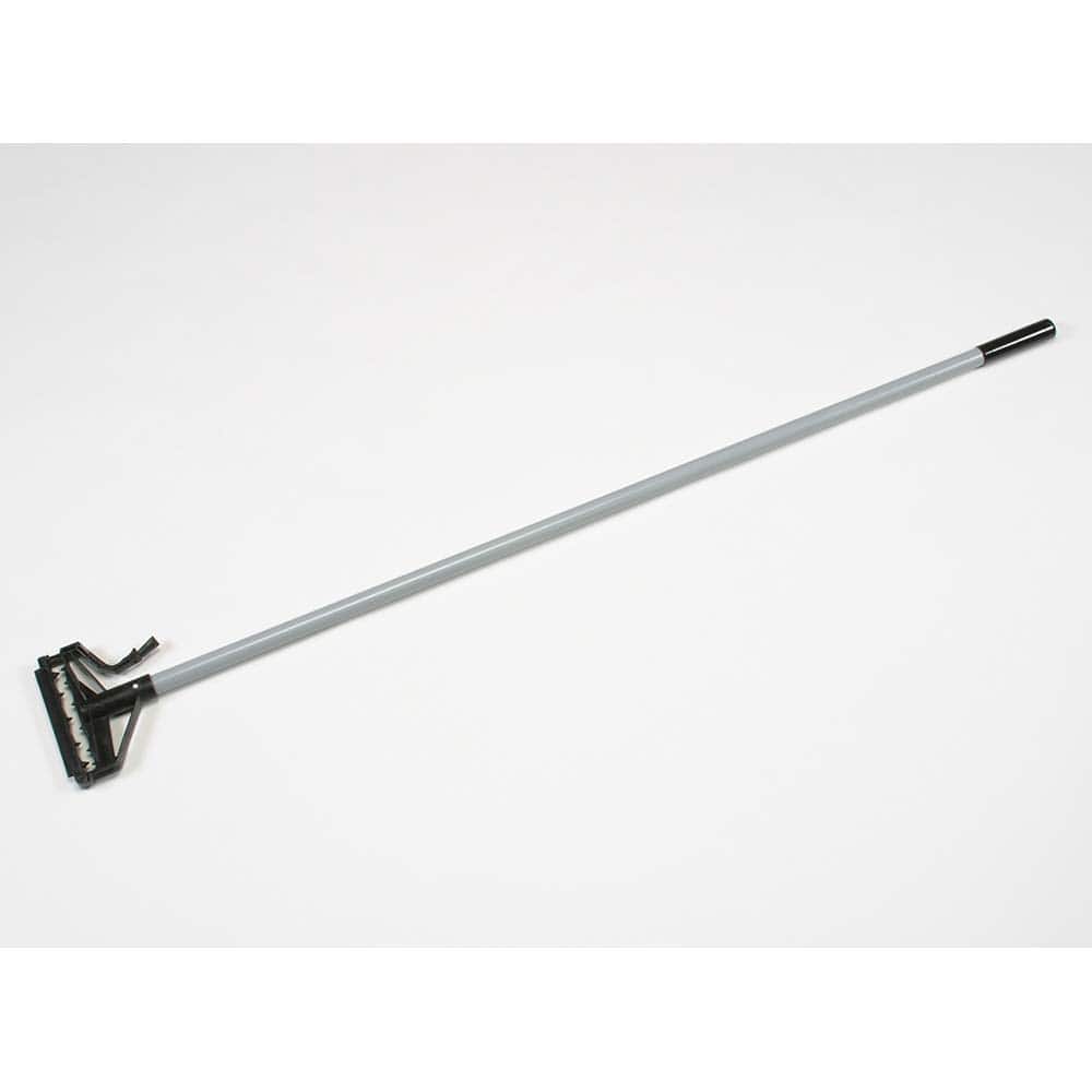 Ability One - Mop Handles; For Use With: Mops ; Connection Type: Snap-On ; Handle Length (Inch): 57 ; Handle Material: Fiberglass ; Handle Style: Straight - Exact Industrial Supply