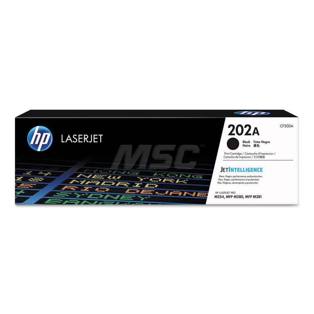 Hewlett-Packard - Office Machine Supplies & Accessories; Office Machine/Equipment Accessory Type: Toner Cartridge ; For Use With: HP Color LaserJet Pro M254dw; MFP M281fdw ; Color: Black - Exact Industrial Supply
