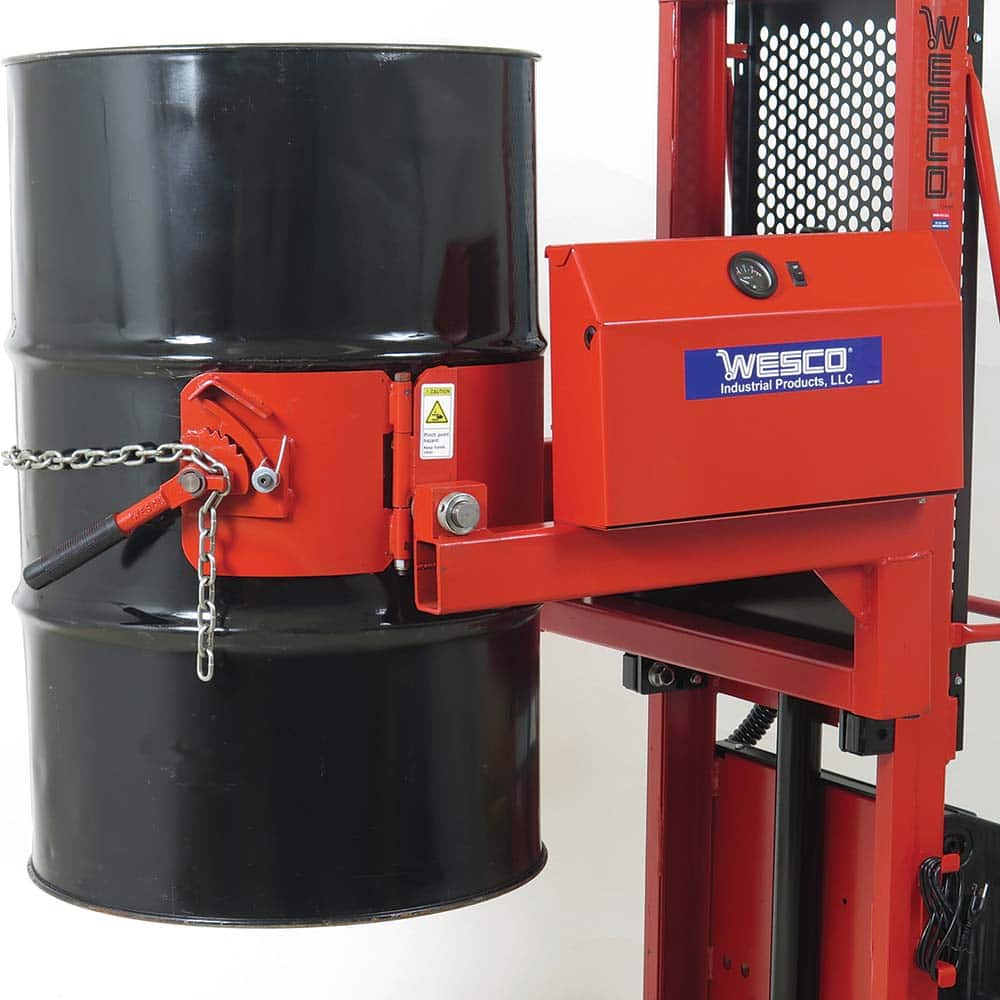 Wesco Industrial Products - Drum & Tank Handling Equipment Product Type: Drum Rotator For Drum Capacity (Gal.): 55 - Exact Industrial Supply