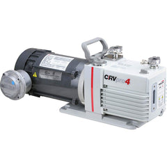 Welch - Rotary Vane-Type Vacuum Pumps; Horsepower: 0.5 ; Voltage: 115/230V ; Cubic Feet per Minute: 2.80 ; Length (Decimal Inch): 22.4000 ; Width (Decimal Inch): 6.1000 ; Height (Inch): 9.2 - Exact Industrial Supply