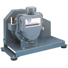 Welch - Rotary Vane-Type Vacuum Pumps; Horsepower: N/A ; Voltage: N/A ; Cubic Feet per Minute: 17.70 ; Length (Decimal Inch): 26.0000 ; Width (Decimal Inch): 12.3000 ; Height (Inch): 18.8 - Exact Industrial Supply