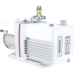 Welch - Rotary Vane-Type Vacuum Pumps; Horsepower: 1.1 ; Voltage: 115V ; Cubic Feet per Minute: 12.80 ; Length (Decimal Inch): 22.4000 ; Width (Decimal Inch): 8.1000 ; Height (Inch): 11.40 - Exact Industrial Supply