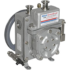 Welch - Rotary Vane-Type Vacuum Pumps; Horsepower: N/A ; Voltage: N/A ; Cubic Feet per Minute: 0.90 ; Length (Decimal Inch): 8.9000 ; Width (Decimal Inch): 9.0000 ; Height (Inch): 12.56 - Exact Industrial Supply