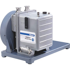Welch - Rotary Vane-Type Vacuum Pumps; Horsepower: N/A ; Voltage: N/A ; Cubic Feet per Minute: 10.60 ; Length (Decimal Inch): 20.0000 ; Width (Decimal Inch): 14.0000 ; Height (Inch): 15.4 - Exact Industrial Supply