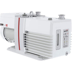 Welch - Rotary Vane-Type Vacuum Pumps; Horsepower: 1.1 ; Voltage: 230V ; Cubic Feet per Minute: 12.80 ; Length (Decimal Inch): 22.4000 ; Width (Decimal Inch): 8.1000 ; Height (Inch): 11.40 - Exact Industrial Supply
