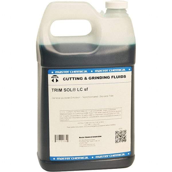 Master Fluid Solutions - 1 Gal Jug Cutting & Grinding Fluid - Liquid - Exact Industrial Supply