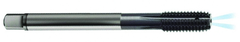 M14 x 2.00 Dia. - 6HX - 5 FL - Carbide Semi-Bott Tap-TiCN -Coolant-Thru-FORM-C DIN 376 - Exact Industrial Supply
