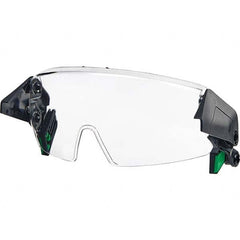 Hard Hat Accessories; Type: Half-Face Spectacles; Hard Hat Compatibility: MSA H1 Helmet; Material: Polycarbonate; Material: Polycarbonate; Attachment Type: Snap In; Color: Clear; Lens Shade: None; Lens Color: Clear
