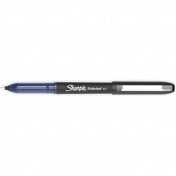 Sharpie - Pens & Pencils Type: Roller Ball Pen Color: Blue - Exact Industrial Supply