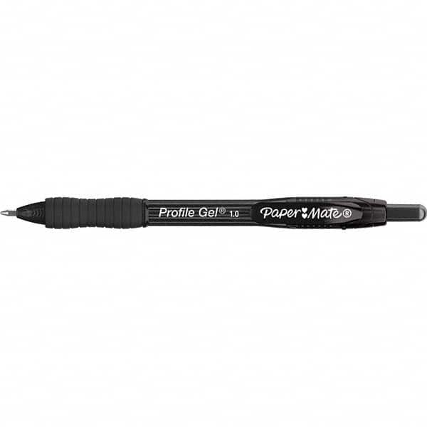 Paper Mate - Pens & Pencils Type: Retractable Gel Color: Black - Exact Industrial Supply