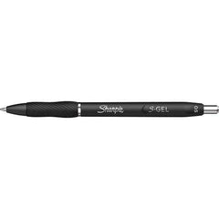 Sharpie - Pens & Pencils Type: Retractable Gel Color: Black - Exact Industrial Supply