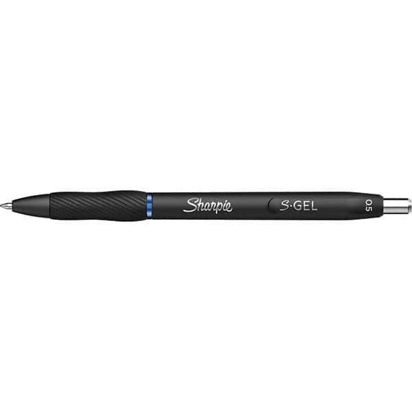 Sharpie - Pens & Pencils Type: Retractable Gel Color: Blue - Exact Industrial Supply