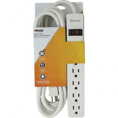 Southwire - Power Outlet Strips Amperage: 15 Voltage: 120 V - Exact Industrial Supply