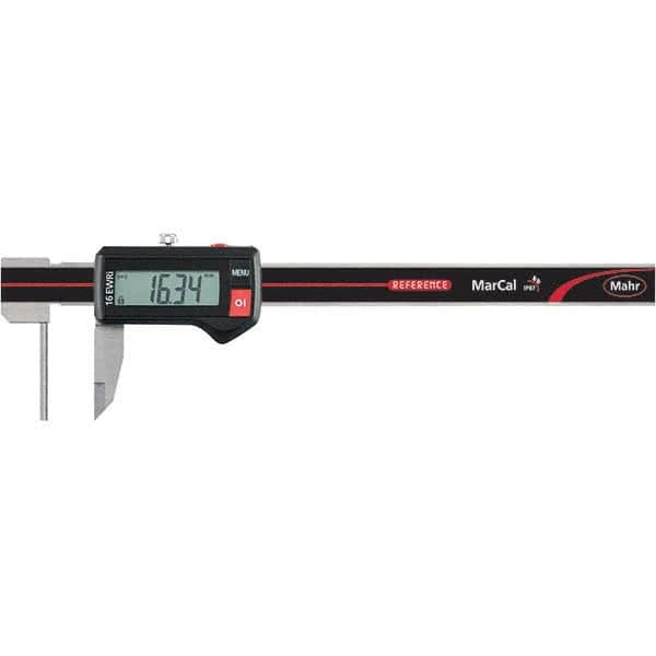 Mahr - 0 to 150mm Range, 0.01mm Resolution, IP67 Electronic Caliper - Exact Industrial Supply