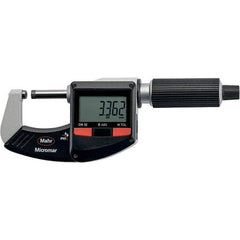 Mahr - Electronic Outside Micrometers Type: Standard Minimum Measurement (Decimal Inch): 1.0000 - Exact Industrial Supply