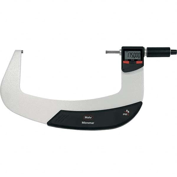 Mahr - Electronic Outside Micrometers Type: Standard Minimum Measurement (Decimal Inch): 6.0000 - Exact Industrial Supply