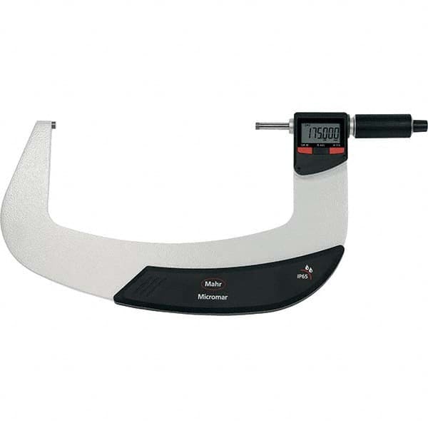 Mahr - Electronic Outside Micrometers Type: Standard Minimum Measurement (Decimal Inch): 7.0000 - Exact Industrial Supply