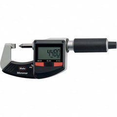 Mahr - Electronic Outside Micrometers Type: Standard Minimum Measurement (Decimal Inch): 0.0000 - Exact Industrial Supply