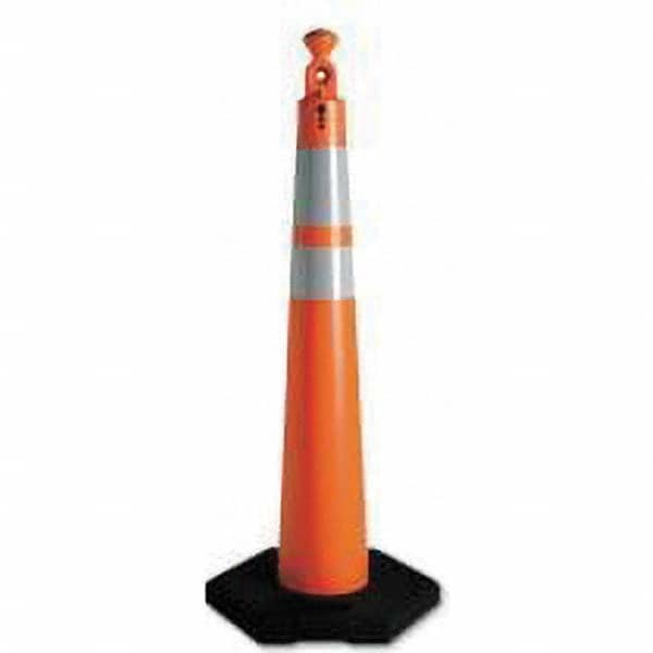 VizCon - Traffic Cones Type: Cone Color: Fluorescent Orange - Exact Industrial Supply