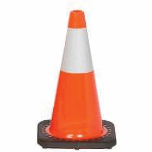 VizCon - Traffic Cones Type: Cone Color: Fluorescent Orange - Exact Industrial Supply