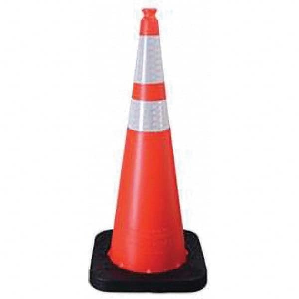 VizCon - Traffic Cones Type: Cone Color: Fluorescent Orange - Exact Industrial Supply