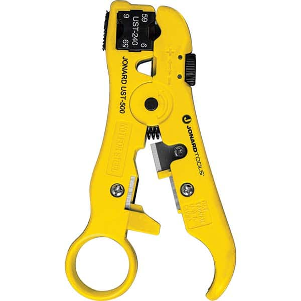 Jonard Tools - Wire & Cable Strippers Type: Wire Stripper Maximum Capacity: RG-59, RG-6 - Exact Industrial Supply