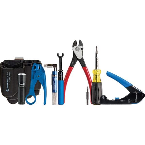 Jonard Tools - Cable Tools & Kits Tool Type: Compression Tool Number of Pieces: 8.000 - Exact Industrial Supply