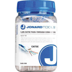 Jonard Tools - Cable Tools & Kits Tool Type: Pass-Through Connectors Number of Pieces: 100.000 - Exact Industrial Supply