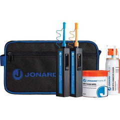 Jonard Tools - Cable Tools & Kits Tool Type: Fiber Cleaning Kit Number of Pieces: 5.000 - Exact Industrial Supply