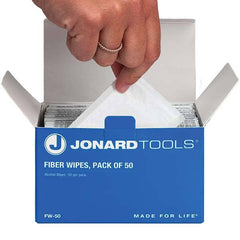 Jonard Tools - Cable Tools & Kits Tool Type: Fiber Wipes Number of Pieces: 50.000 - Exact Industrial Supply